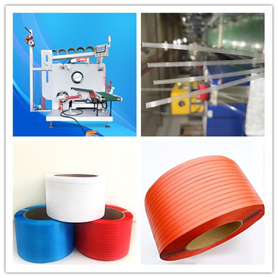 1.8KW PP Strap Winder Dual-Servo Motor Otomatis Tubu Ganti Paper Dukungan