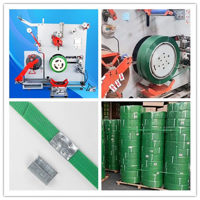 Mesin penggulung otomatis dengan layar sentuh - PET Strap Winder Dual-Servo Motor 200-300m/minm/