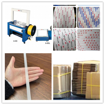 Mesin Automatic Box Strapping dengan ketebalan pita yang kuat dan tahan lama 0,4-1,05mm