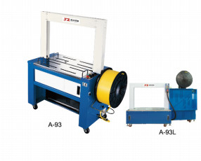 Mesin Automatic Box Strapping dengan Variable Speed Standard model, cocok untuk berbagai industri