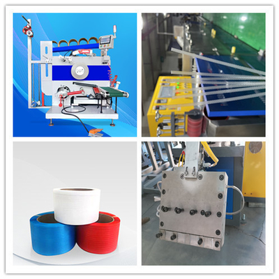 Operasi sederhana PP Strap Band Extrusion Line Pengolahan presisi 200-300m/Min
