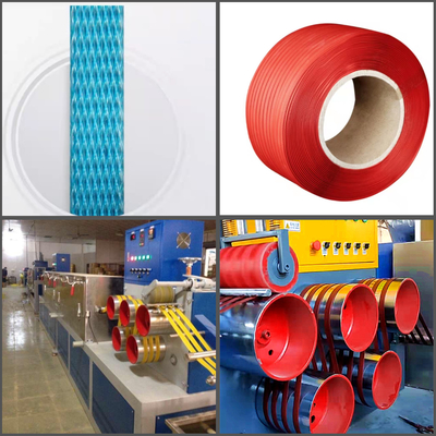 INVT Inverter PP Strap Band Extrusion Line tahan lama dengan kontrol layar sentuh