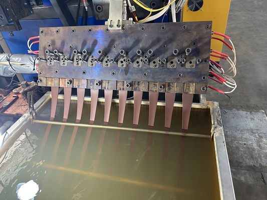 Bahan Daur Ulang PP Strap Membuat Mesin PLC Control Line Produksi