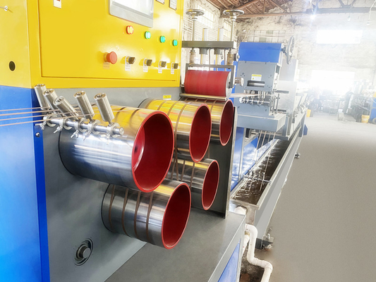 PP Strapping Band yang dapat diandalkan Mesin pembuatan PP Strap Extruder Kecepatan diatur