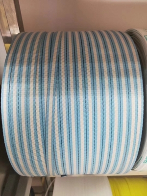 110mm PP Strap Making Machine Tegangan Strap yang disesuaikan untuk bahan daur ulang PP