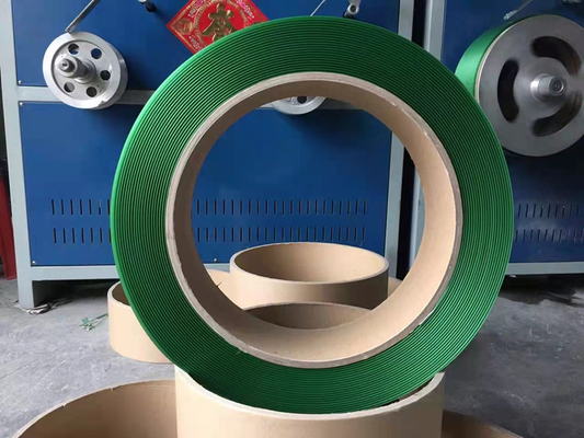 Manual/Automatic Winding PET Strap Making Machine dengan Automatic Rewinding Width9-32mm
