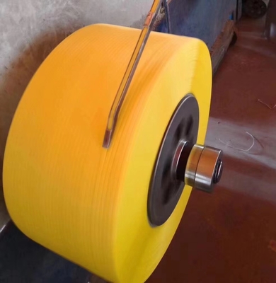 Mesin pembuatan tali PP yang disesuaikan dengan extruder sekrup tunggal atau ganda untuk bahan daur ulang dan polipropilena