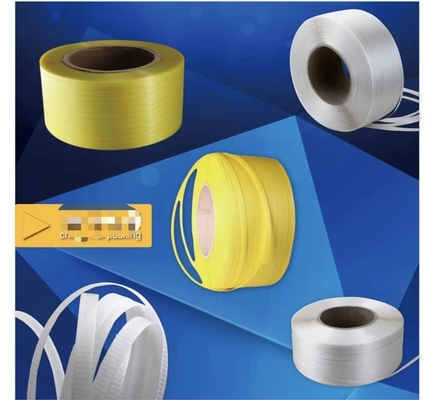 Operasi layar sentuh PLC mesin strapping otomatis, PP packing tape servo winding machine, kecepatan jalur: 200-350m/min