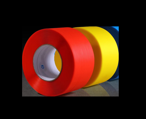 Produk pengikat ketat PP Packing Tape Ukuran kustom Ketahanan suhu yang kuat