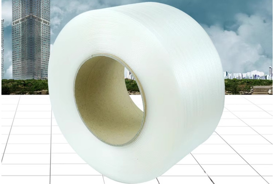 Produk pengikat ketat PP Packing Tape Ukuran kustom Ketahanan suhu yang kuat