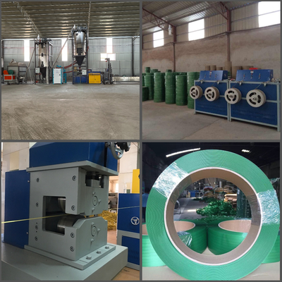 Precision PET Strap Making Machine dengan Harded Gears dan Adjustable Die