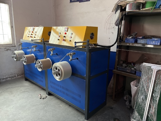 Mesin Manufaktur Tali Pp yang Bisa Disesuaikan dan awet Dengan Bahan Sekrup Ganda Tunggal