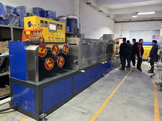Mesin pengemasan 5-19mm PP peralatan pengikat PP jalur produksi PP pengikat PP mesin pengikat untuk sistem kontrol PLC