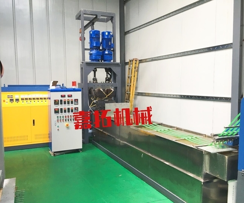 Jangkauan Lebar 9-32mm PET Strap Extrusion Line Otomatis untuk Pengemasan Pita Pita Strap