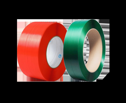 0.6mm sampai 1.2mm PET Strap Making Machine Otomatis Winding Kontrol PLC Kecepatan Tinggi