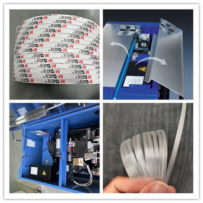 Kecepatan tinggi Packing Desktop Strapping Machine Bale Kecepatan 2,5 detik / strip