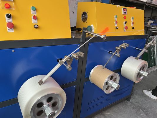 100% Polypropylene PP Mesin pembuatan tali untuk bahan daur ulang dan polypropylene