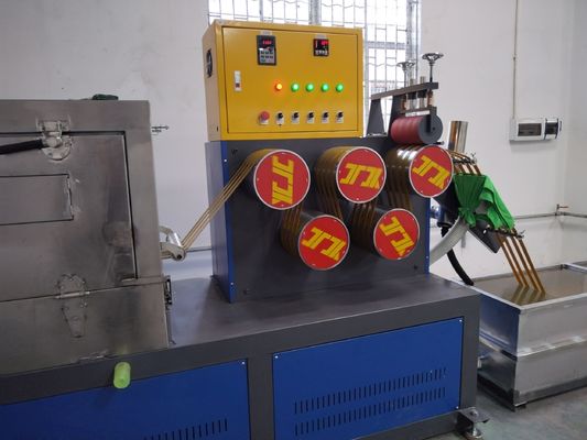5-19mm Polyethylene PP Tali Pita Produksi Line Dengan kontrol PLC