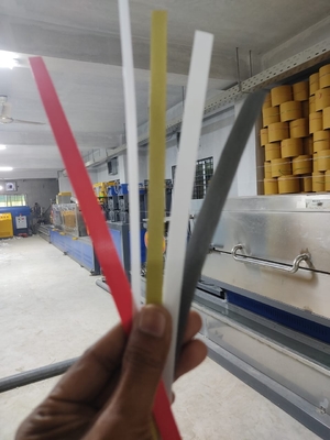 Pinggang pengemasan PP kapasitas tinggi, 50-200KG sabuk pengemasan karton tegangan, ikatan lebur panas, tidak mudah pecah