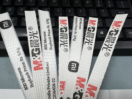 Mesin percetakan kemasan tidak memudar, mencetak jelas, dapat mencetak LOGO,TEL,Email, Lebar tali: 9-40mm