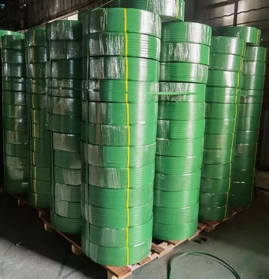 Mesin pembuatan tali hewan peliharaan di Guomao Dengan 100% botol yang didaur ulang, jalur produksi tali hewan peliharaan