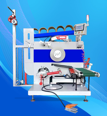 Mesin penggulung PP otomatis kontrol layar sentuh PP tape penggulung mesin penggulung PP packing tape