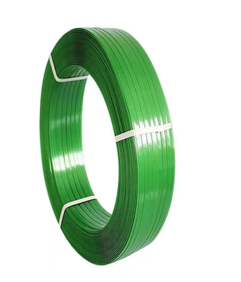 Pita pengemasan PET, pita pengemasan PET polietilena, Pita baja plastik PET tahan suhu tinggi, lebar: 9-32mm