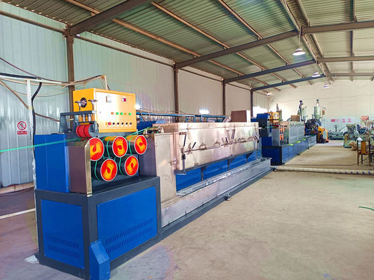 Peralatan PP packing belt, mesin pembuatan PP belt, menggunakan motor GUGAO, mesin penggulungan stasiun ganda