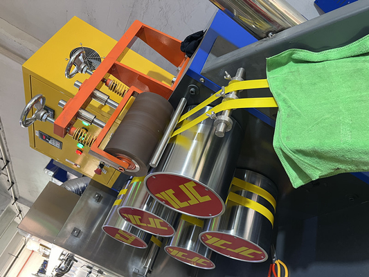 Mesin Plastik Mesin High Speed PP Strapping Mesin PP Strapping Produksi Line dengan Lebar 5-19mm