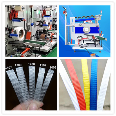 PLC Control System PP Strap Manufacturing Machine untuk kecepatan dan operasi Strapping