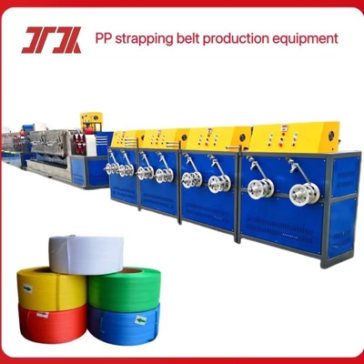 Mesin plastik berkecepatan tinggi 5-19mm PP tali produksi PP extruder untuk kontrol PLC