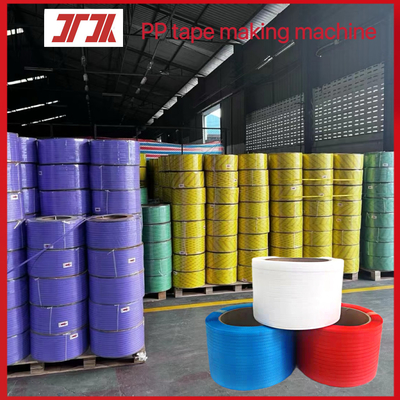 Pabrik memproduksi kekuatan tinggi dan kualitas tinggi PP packing tape PP packing belt mengikat dengan kuat