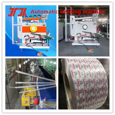 Peralatan pengolahan pita PP Strapping Tape PP Packing Tape Extruder 37KW
