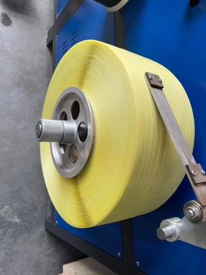 Mesin produksi PP Strap sekrup tunggal untuk lebar 5-19mm dengan penggulung otomatis