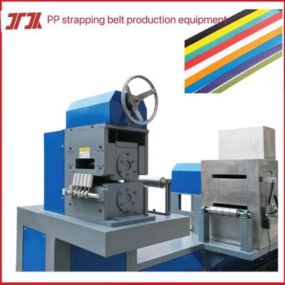 380V 37KW PP Strap Membuat Mesin Dengan PLC Kontrol Dan 38CrMoALA Sekrup