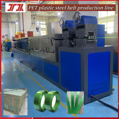 Peralatan Pinggang Baja Plastik PET Cerdas High-end Peralatan Ekstrusi Plastik PET Lebar 9-32mm