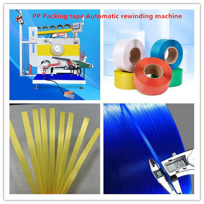 Mesin Plastik PP Strapping Produksi Line PLC Control System, Dilengkapi dengan Mesin Servo Automatic Wrapping