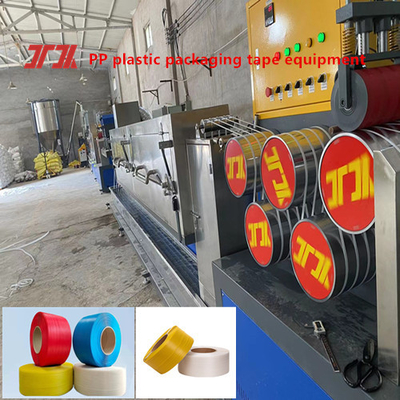 Mesin plastik PP jalur produksi pita pengikat PP sekrup pita pengikat 110*3300mm