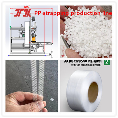 Sistem kontrol PLC pada jalur produksi PP strapping extruder plastik