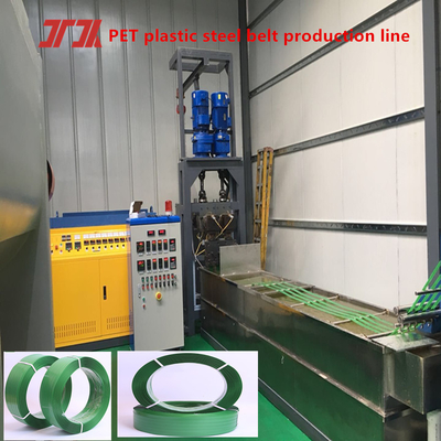 350kg/H Kapasitas Pet Strap Extrusion Line untuk membuat Pet Strap Packing Cargo