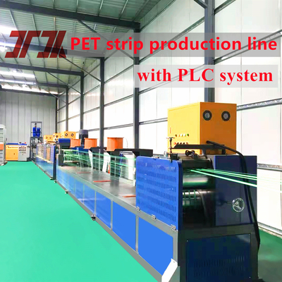 Double Station Winder 100% Mesin Produksi Pet Daur Ulang Dengan Tali Fleksibel yang Baik