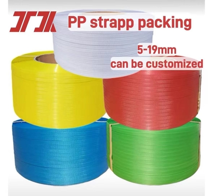 Industri Custom PP Strap Polypropylene Penggunaan untuk Mesin Pengemasan Otomatis
