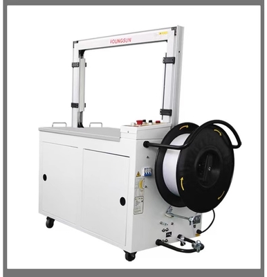 Mesin kemasan PP sabuk Mesin Strapping Otomatis High Speed Baler dengan lebar 5-15mm