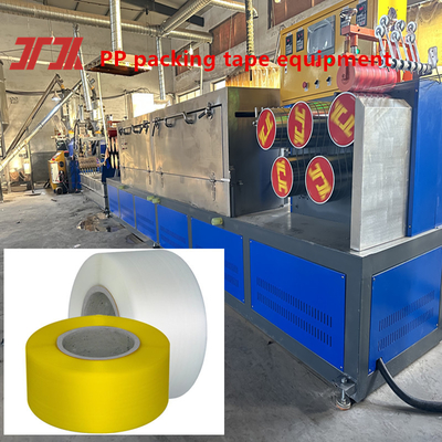 Mesin Plastik PP Strapping Produksi Line PP Strapping Membuat Mesin Sistem Kontrol PLC