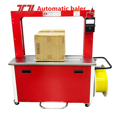 Mesin Plastik Kemasan Mesin Semi-otomatis Baler Desktop Strapping Machine High Speed Baler