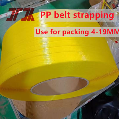 Plastik PP Strapping untuk The Packaging Industry Bundle Strap dengan 5-19mm disesuaikan