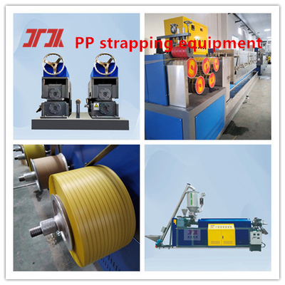 Mesin Plastik PP Pemasangan Strapping PP Strapping Extruder untuk Servo Winding Machine