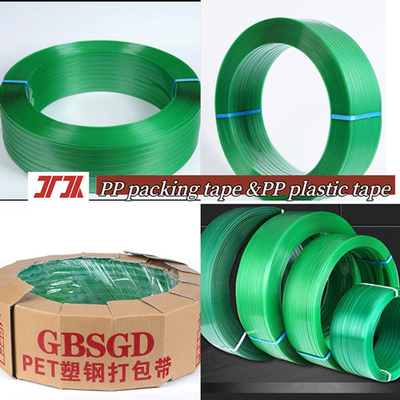 Pasang tali PET plastik PET tali baja plastik PET tali pengikat PET untuk mesin pengikat pneumatik