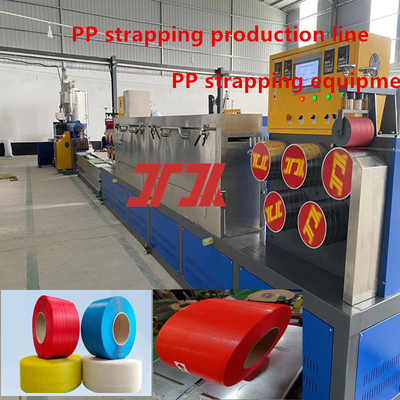 PP Strapping Tape Line Produksi PP Strapping Tape Peralatan PP Strapping Tape Untuk Screen Changer Otomatis
