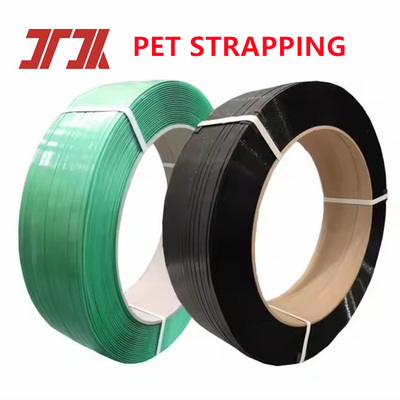 Kekuatan tinggi yang tergores bahan daur ulang Pet Strapping untuk penggunaan mesin mobil